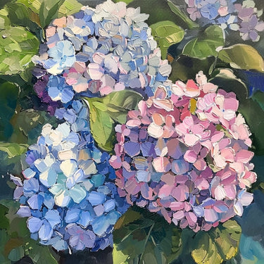 Hydrangea Acrylic Canvas